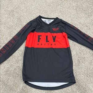 Boys fly racing long sleeved racing shirt